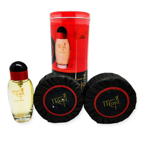 Comprar online LATA NMED RED EDT 25 ml + 2 JABON 140 gr de MAJA. Imagen 1