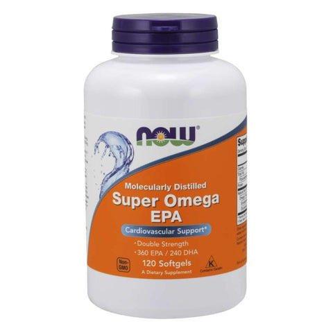 Comprar online SUPER EPA- OMEGA 3 (DOBLE POTENCIA) 120 Perlas de NOW. Imagen 1