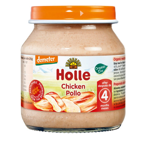 Comprar online POTITO POLLO + 4 MESES 125g de HOLLE. Imagen 1
