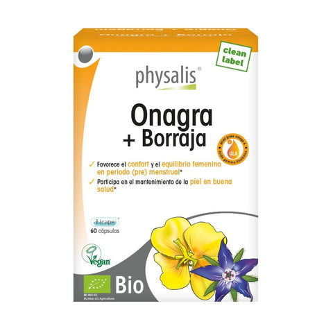 Comprar online ONAGRA + BORRAJA 30 cpsulas de PHYSALIS. Imagen 1