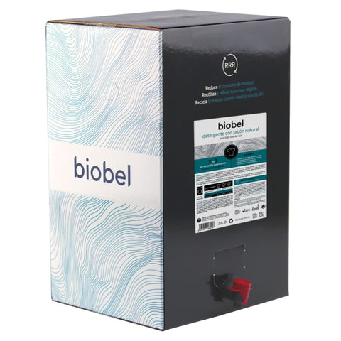 Comprar online DETERGENTE LIQUIDO ECO 25 Litros RECARGABLE de BIOBEL. Imagen 1