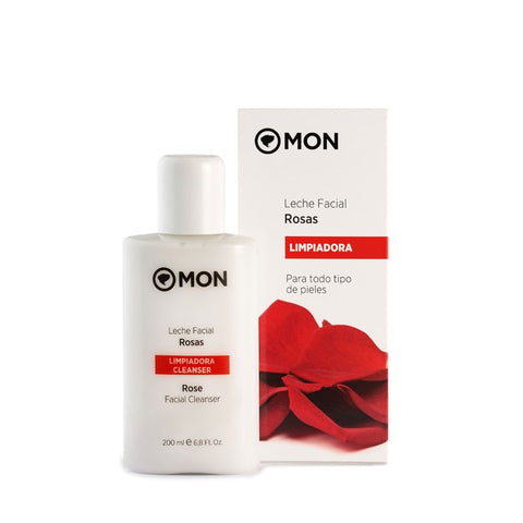 Comprar online LECHE LIMPIADORA ROSAS 200 ml de MON. Imagen 1
