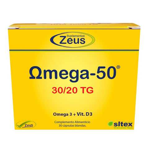 Comprar online OMEGA-50 30/20 TG 120 CAPS de ZEUS. Imagen 1