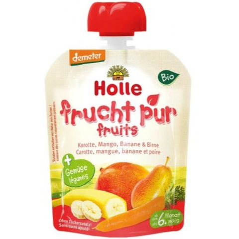 Comprar online SMOOTHIE ZANAHORIA CON MANGO, PLATANO Y PERA +6 ME de HOLLE. Imagen 1