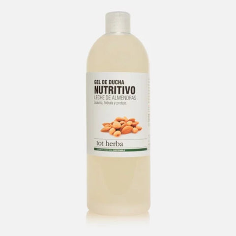 Comprar online GEL / CHAMPU NUTRITIVO LECHE DE ALMENDRAS 100 ml de TOT HERBA. Imagen 1