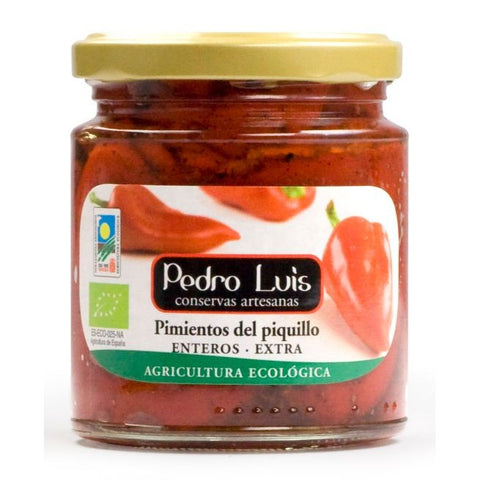 Comprar online PIMIENTO PIQUILLO ECO EXTRA 205 grs P.E. de CONSERVAS PEDRO LUIS. Imagen 1
