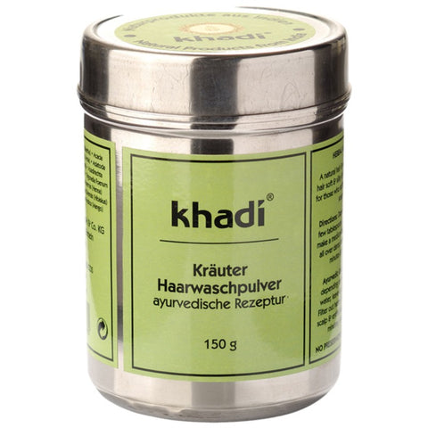Comprar online CHAMPU EN POLVO A BASE DE PLANTAS KHADI 150 G de KHADI. Imagen 1