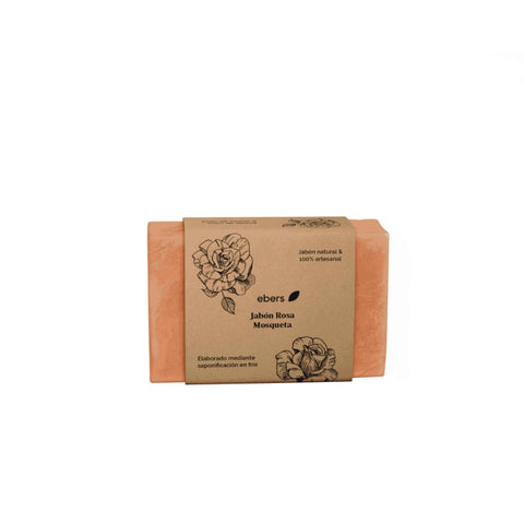 Comprar online JABON TRATAMIENTO ROSA MOSQUETA 100 gr de EBERS. Imagen 1