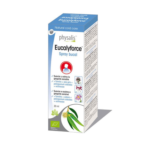 Comprar online EUCALYFORCE SPRAY BUCAL 30 ml de PHYSALIS. Imagen 1