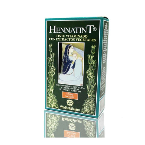 Comprar online HENNATINT COBRE NATURAL RADHE 120 ML de RADHE SHYAM SPIRITUAL SKY. Imagen 1