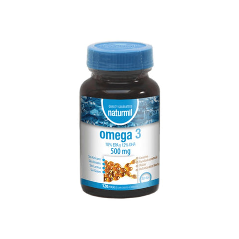 Comprar online OMEGA 3 500 mg 120 Perlas de NATURMIL. Imagen 1