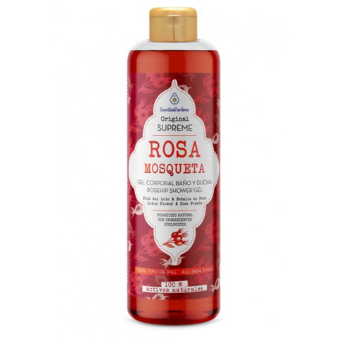 Comprar online GEL CORPORAL ROSA MOSQUETA 500ML de ESENTIAL AROMS. Imagen 1