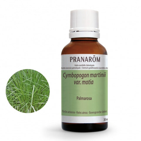 Comprar online PALMAROSA PARTES AEREAS 30 ml de PRANAROM. Imagen 1