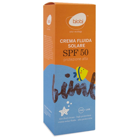 Comprar online CREMA SOLAR DE BEBE SPF 50 DE 100 ML de BJOBJ COSMETICA BIO. Imagen 1