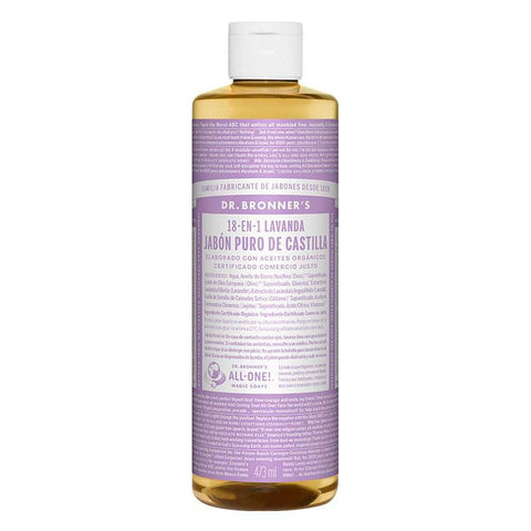Comprar online JABON LIQUIDO LAVANDA 475 ML de DR BRONNERS. Imagen 1