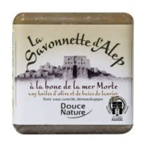 Comprar online JABON DE ALEPO YSAL DEL MAR MUERTO 100 g de DOUCE NATURE. Imagen 1