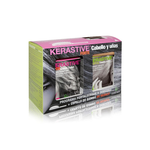 Comprar online KERASTIVE PACK CHOQUE CAIDA FORTE ( FORTE+VEGETAL) de VAMINTER. Imagen 1