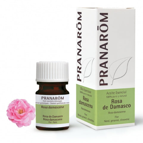 Comprar online ROSA DE DAMASCO FLOR 5 ml de PRANAROM. Imagen 1