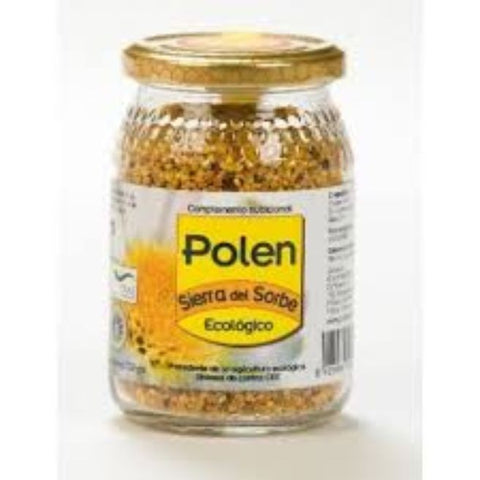 Comprar online POLEN ECOLOGICO SECO, TARRO 440GR BIO de SIERRA DEL SORBE. Imagen 1
