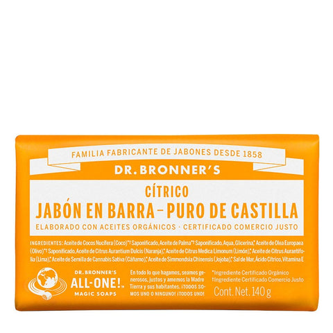 Comprar online JABON LIQUIDO CITRICO 140 de DR BRONNERS. Imagen 1
