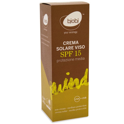 Comprar online CREMA FACIAL SOLAR SPF 15 DE 50 ML de BJOBJ COSMETICA BIO. Imagen 1