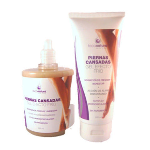 Comprar online GEL PIERNAS CANSADAS EFECTO FRIO 500 ml de TRICONATURA. Imagen 1