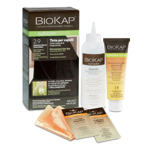 Comprar online 8.03 NATURAL LIGHT BLOND GENTLE DYE - 140 ML RUBIO de BIOKAP. Imagen 1