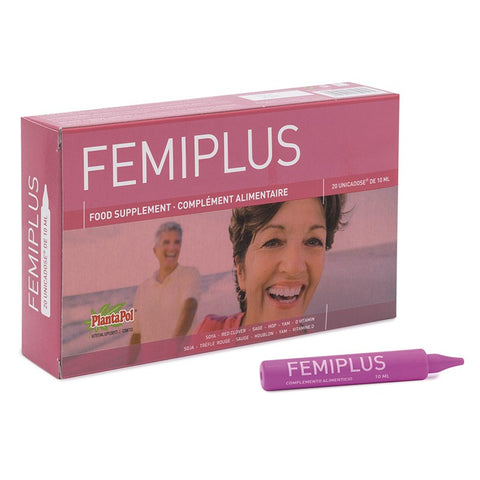 Comprar online FEMIPLUS ISOFLAVONAS DE SOJA, TREBOL ROJO, SALVIA, de PLANTA POL. Imagen 1