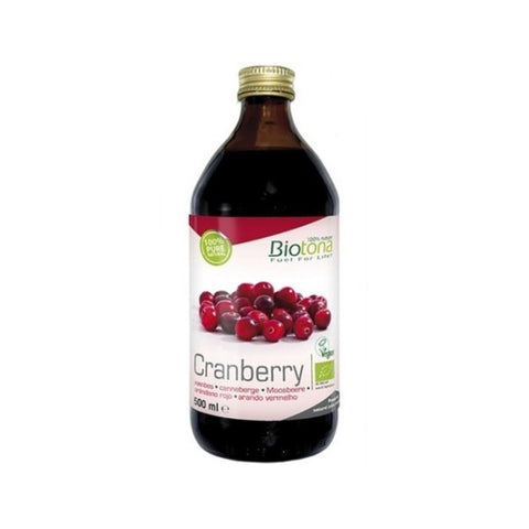 Comprar online ARANDANO ROJO CRANBERRY CONC 500 ML de BIOTONA. Imagen 1