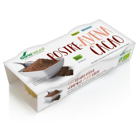 Comprar online POSTRE DE AVENA CON CHOCOLATE de ALECOSOR SORIA NATURAL. Imagen 1