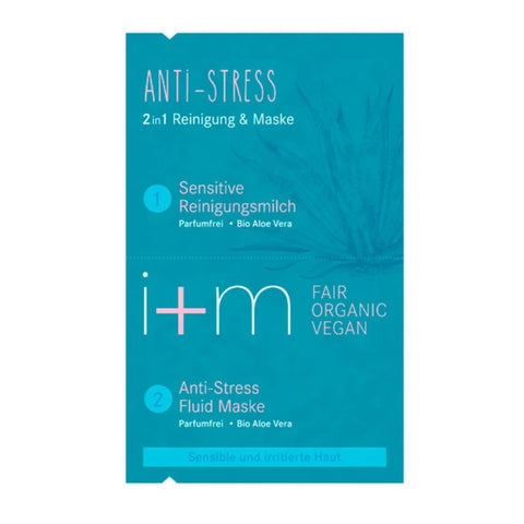 Comprar online MASCARILLA FACIAL 2 EN 1 ANTIESTRES SENSIBLES IRRI de I+M. Imagen 1