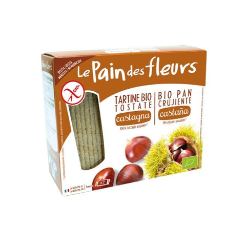 Comprar online PAN DE FLORES CON CASTAÑA SIN GLUTEN BIO 300 gr de LE PAIN DES FLEURS. Imagen 1