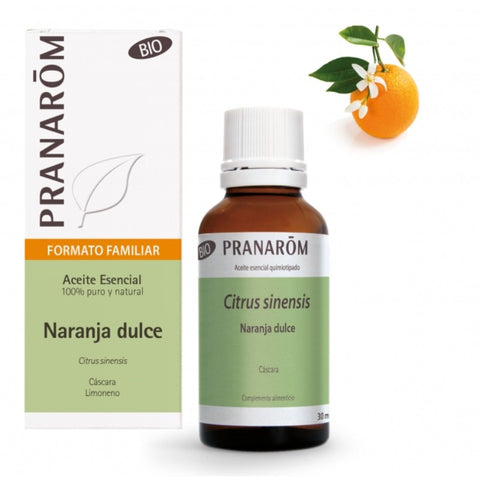 Comprar online NARANJA DULCE CASCARA 30 ml de PRANAROM. Imagen 1