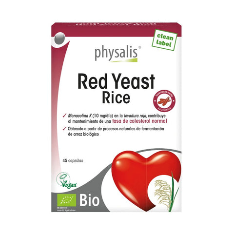 Comprar online RED YEAST RICE 45 cpsulas de PHYSALIS. Imagen 1