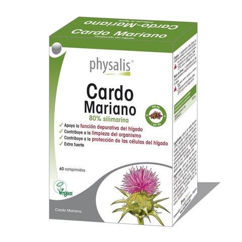 Comprar online CARDO MARIANO 60 COMPRIMIDOS de PHYSALIS. Imagen 1