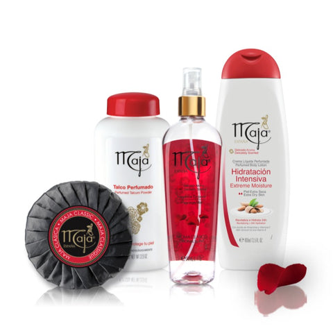 Comprar online SET BODY SPLASH +CREMA MANOS +TALCO AROMA CLASICO de MAJA. Imagen 1