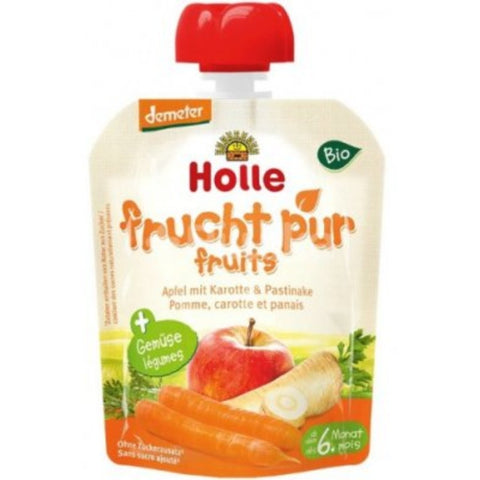 Comprar online SMOOTHIE MANZANA, ZANAHORIA Y CHIRIVIA +6 MESES 90 de HOLLE. Imagen 1