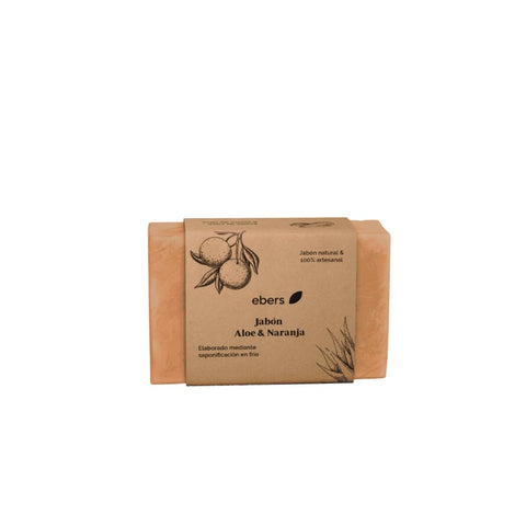 Comprar online JABON TRATAMIENTO ALOE+ESENCIA NARANJA 100 gr de EBERS. Imagen 1
