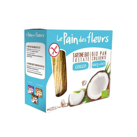 Comprar online PAN DE FLORES CON COCO SIN GLUTEN BIO 150 gr de LE PAIN DES FLEURS. Imagen 1
