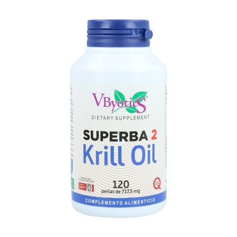 Comprar online SUPERBA KRILL OIL 120 Perlas de V.BYOTIC. Imagen 1