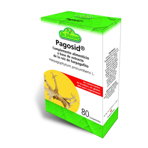 Comprar online PAGOSID HARPAGOPHITUM 80 Comp de DR.DUNNER. Imagen 1