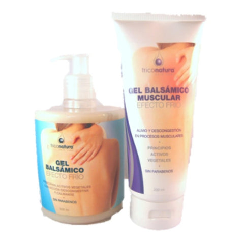 Comprar online GEL BALSAMICO MUSCULAR EFECTO FRIO 200 ml de TRICONATURA. Imagen 1