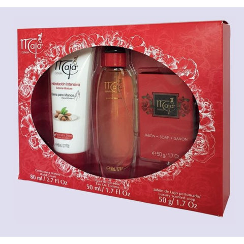 Comprar online SET EDT 50 ml + CREMA MANOS 80 gr + JABON 50 gr de MAJA. Imagen 1