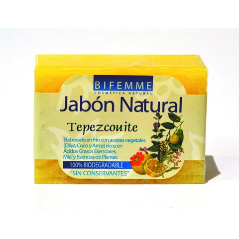 Comprar online JABON NATUR TEPEZCOHUITE 100gr de YNSADIET. Imagen 1