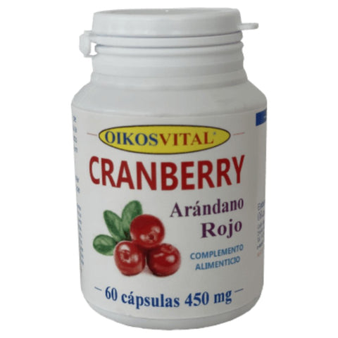 Comprar online CRANBERRY ARANDANO ROJO 450 mg 60 Caps de OIKOS. Imagen 1