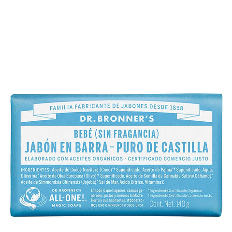 Comprar online JABON EN BARRA BEBES - NEUTRAL 140 G de DR BRONNERS. Imagen 1