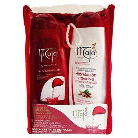 Comprar online BOLSA CREMA 400 ml + GEL 400 ml de MAJA. Imagen 1