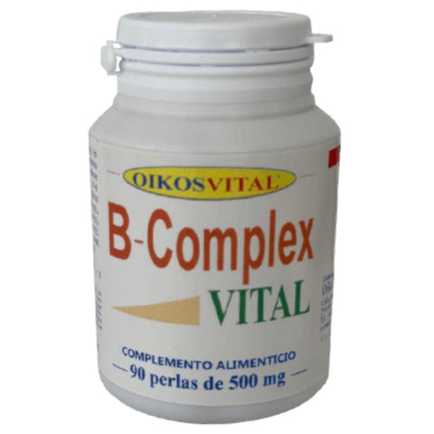 Comprar online B-COMPLEX 500 mg 90 Perlas de OIKOS. Imagen 1