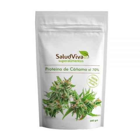 Comprar online PROTEINA DE CAÑAMO 70% 200 GRS. de SALUD VIVA. Imagen 1