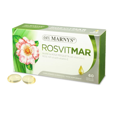 Comprar online ACEITE ROSA MOSQUETA 60 Perlas de MARNYS. Imagen 1